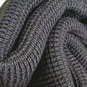 (3-PK) Blank Beanie | Unisex Thermal Knit Cuffed Beanie- Gray